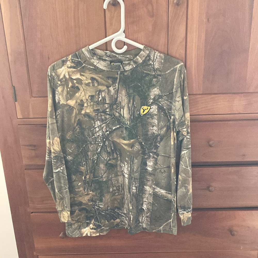 Kids Camouflage Long Sleeve Shirt